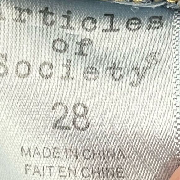 Articles of society, jeans, women’s size 28, mid rise,  - Picture 5 of 8